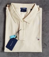 NEU! Gant Original Piqué Polo Shirt XL 2XL XXL beige Rugger Sachsen - Haselbachtal Vorschau