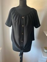 Damen Bluse schwarz Offshoulder von Hailys mit Knotendetail Bayern - Gunzenhausen Vorschau