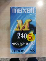 VHS-Kassetten von Maxell 5er Packung EAN 4902580440169 NEU!!! Bayern - Kirchseeon Vorschau