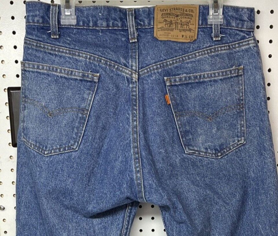Vintage Levis 505 (wie 501) Jeans Made in USA 34x30 =32x30 modern in Berlin
