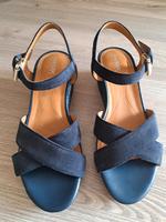 Damen Sandalette Geox blau Gr. 37 Niedersachsen - Soltau Vorschau