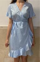 Sommer Kleid Rüschen Babyblau Vero Moda Hessen - Gießen Vorschau