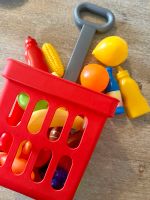 Zubehör für Spieleküche, Kaufladen: Einkaufstrolley mit oebensmit Essen - Steele Vorschau