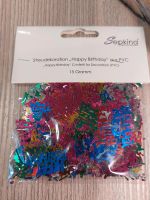 Neu Streudeko Konfetti Habby Birthday Sreuteile 15g-bunt  Deko Nordfriesland - Neukirchen Vorschau