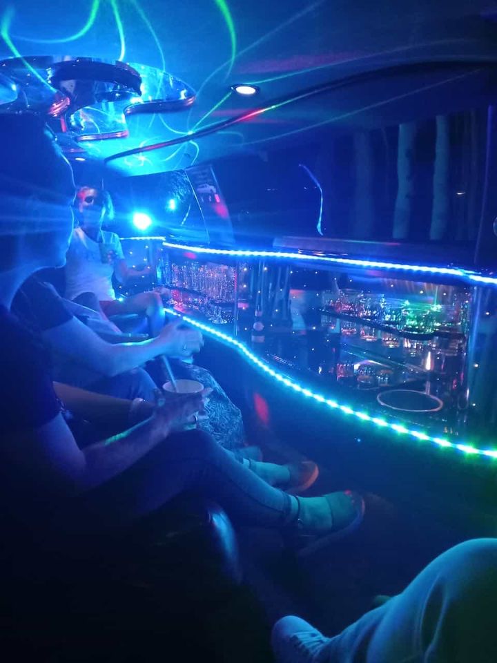 Stretchlimousine Limousine Mieten Hochzeit JGA Geburtstag  Party in Münster-Hafen