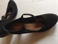 Damenschuhe  Clarks wildleder gr.41 Schwarz Hessen - Gießen Vorschau