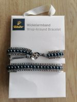 TCM Wickelarmband Armband silber grau blau Neu & OVP Baden-Württemberg - Westhausen Vorschau