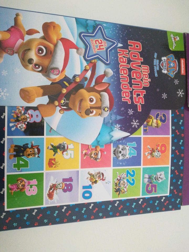 Adventskalender Kinder Bücher paw patrol, Tinkerbell in Ketsch