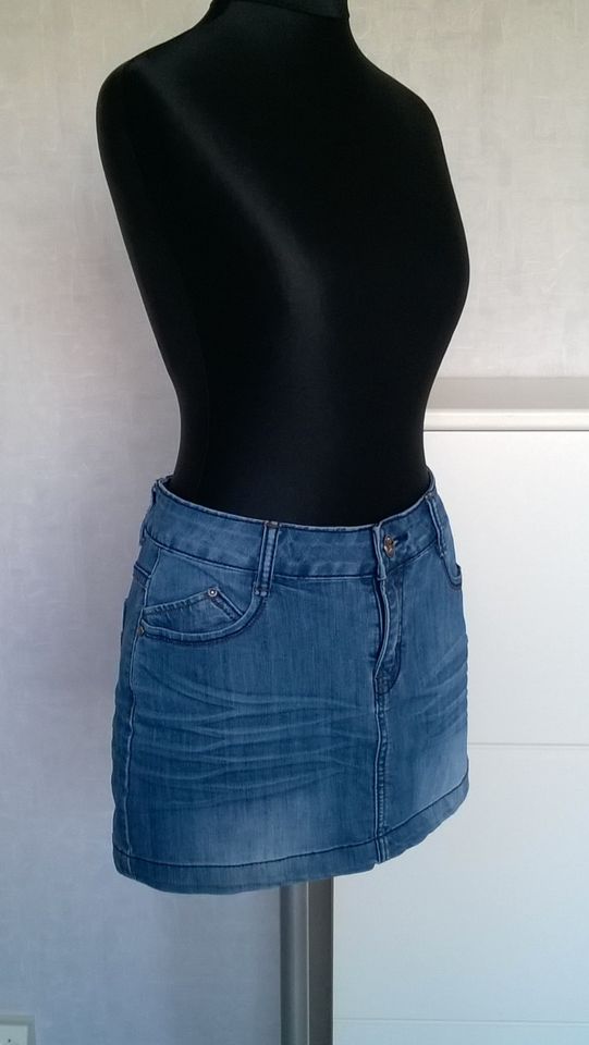 Jeansrock Minirock Rock Skirt Denim blau Gr. 36/38 Onado Jeans in Berlin