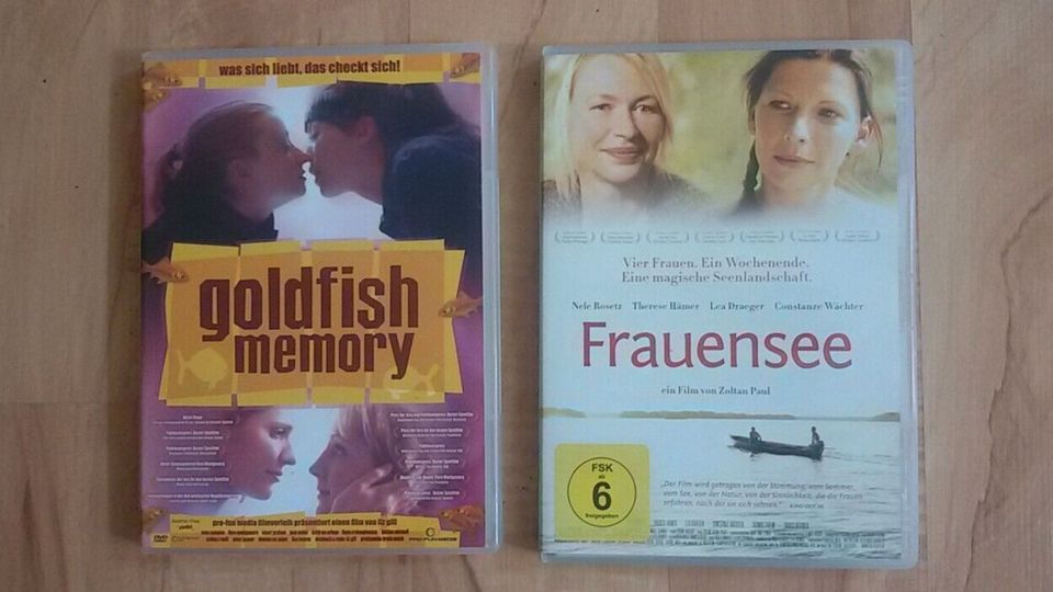 GOLDFISH MEMORY & Frauensee, QUEER CINEMA, LGBT, DVD in Halle