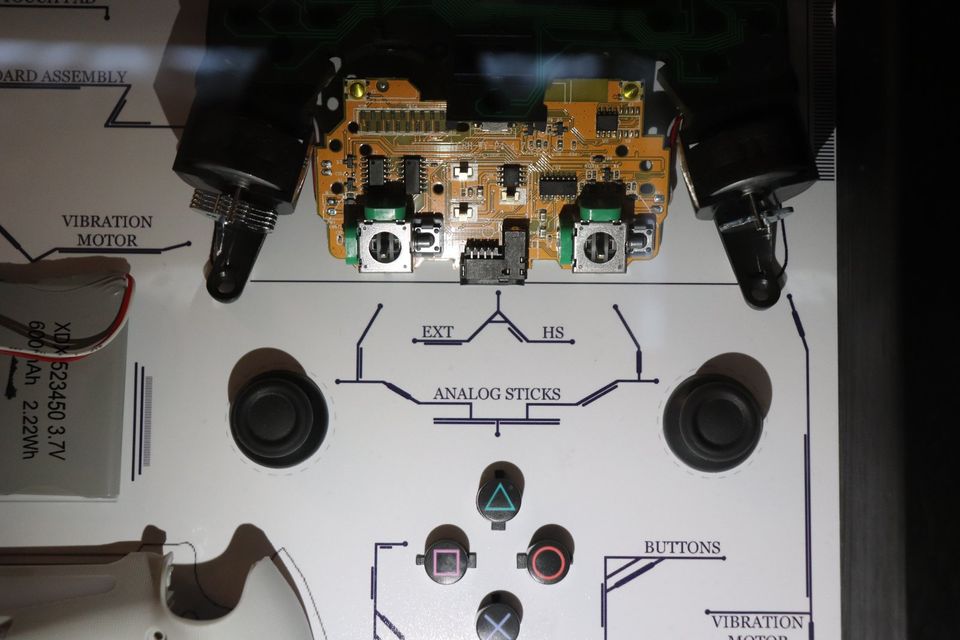 Vordruck. Playstation 4 Dualshock Controller im Bilderrahmen. in Nürnberg (Mittelfr)