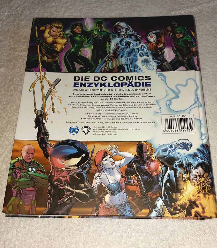 Die DC Comics Enzyklopädie Buch Superhelden in Bolanden