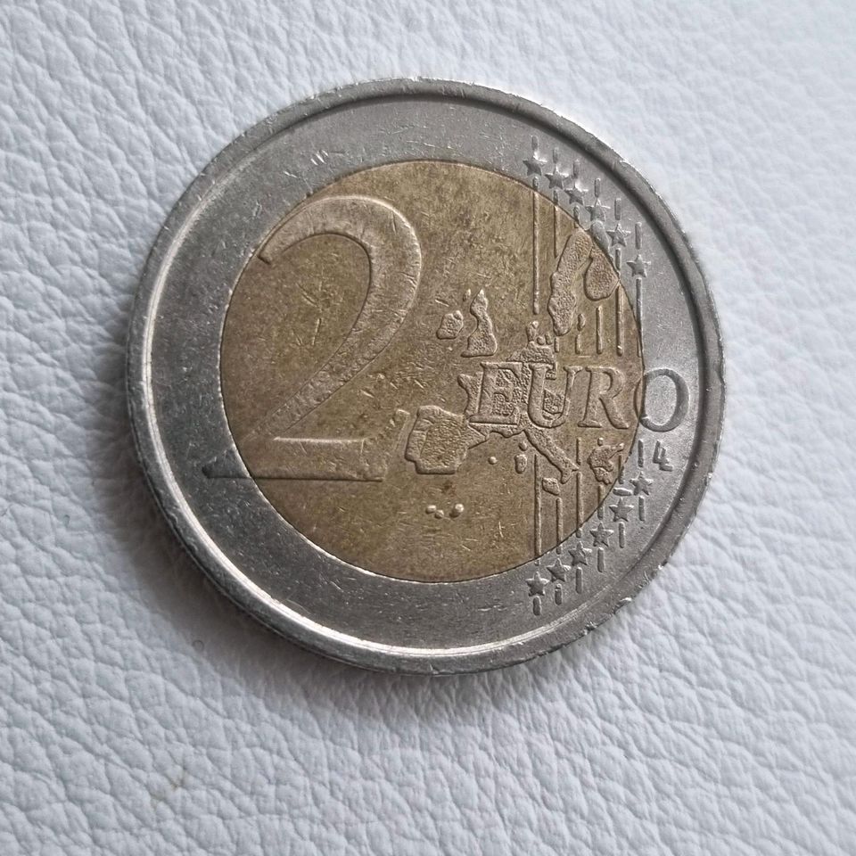 2 Euro Münze Italien 2002 Dante Alighieri in Hamburg