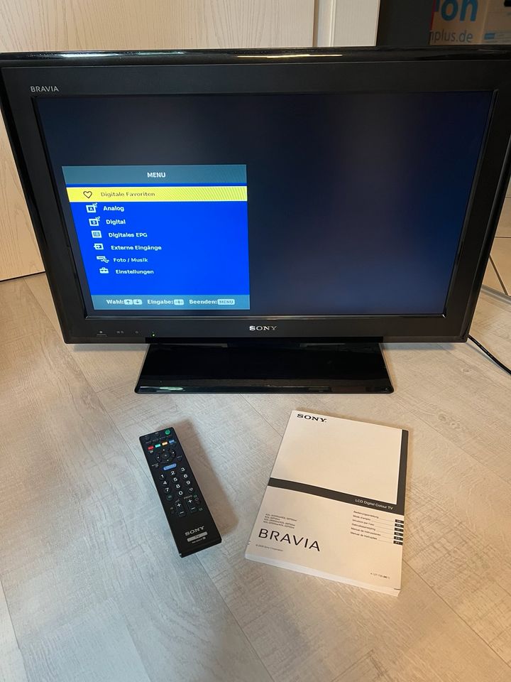 TV Sony Bravia 26 Zoll in Altdorf