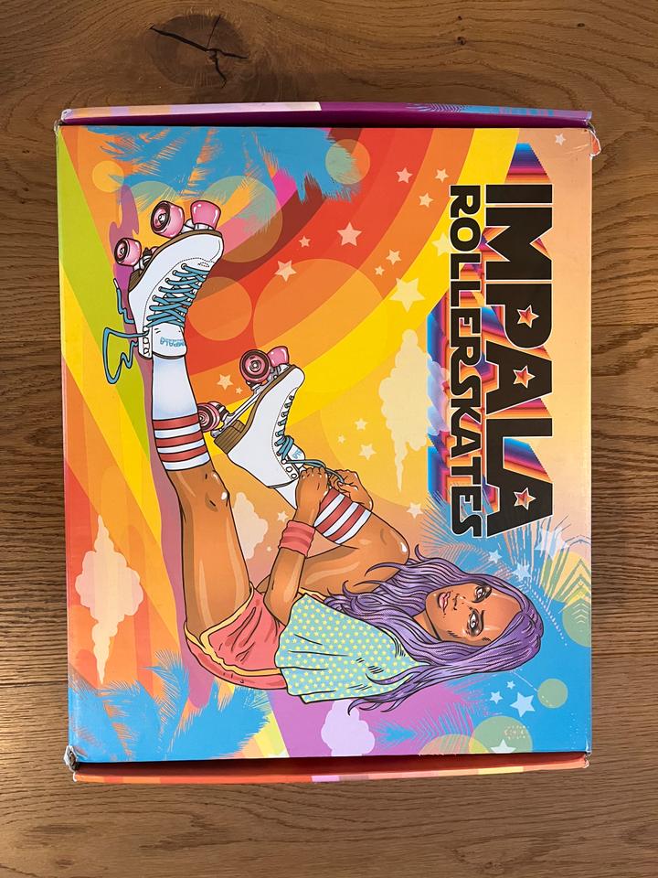neuwertig Impala Rollschuhe Rollerskates Größe 40 / 7 weiß in Hamburg