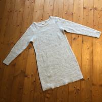 Vila strickkleid Kleid Longshirt Stretch Longkleid weich grau L Bayern - Türkheim Vorschau