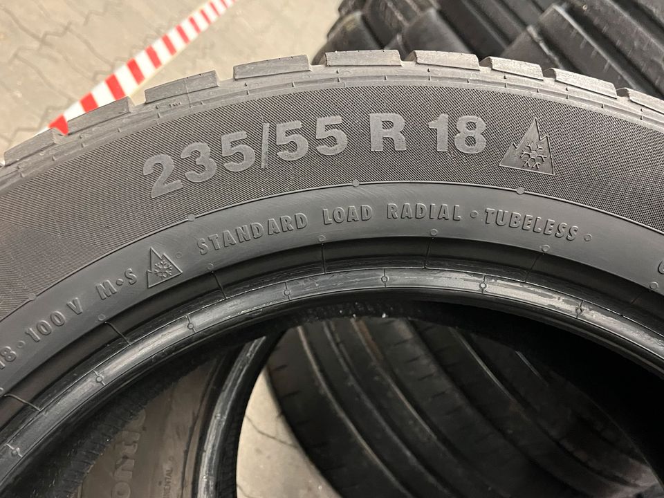 2x 235/55 R18 Continental ContiContact Winterreifen M+S 7mm in Pattensen