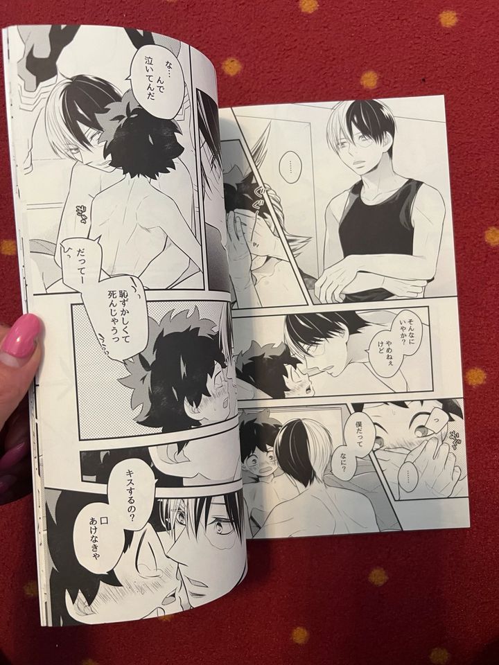 My Hero Academia Doujinshi Todoroki/Midoriya Anime Manga R18 yaoi in Mainhardt