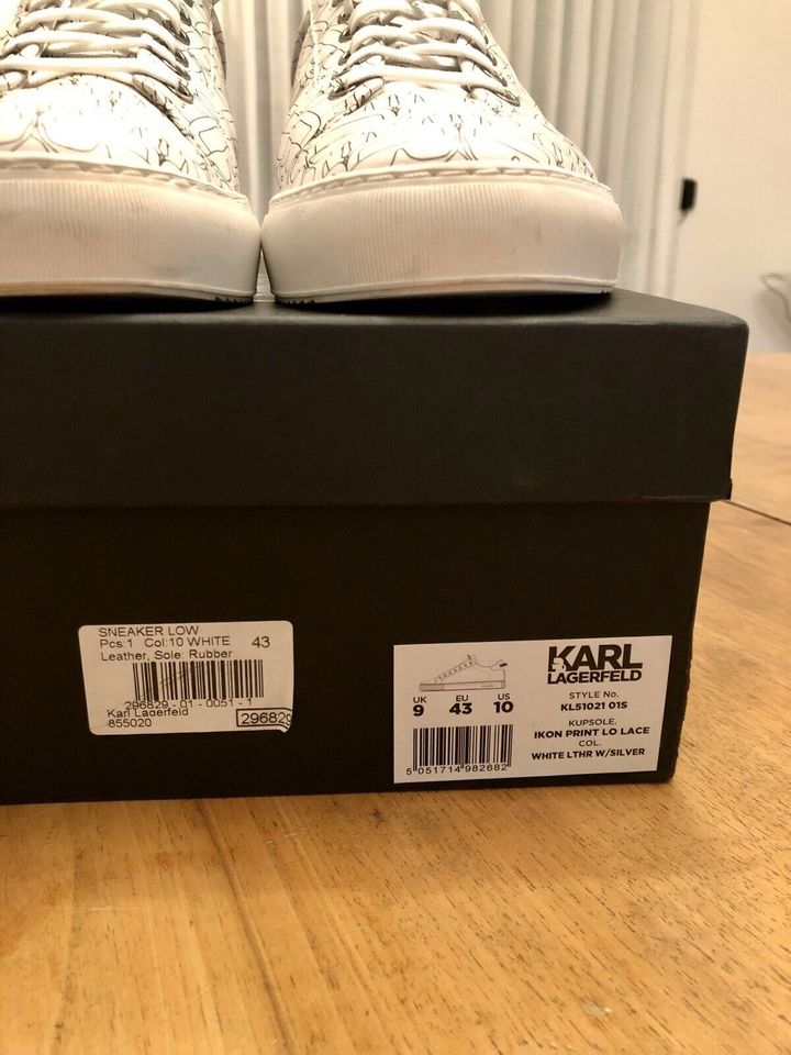 KARL LAGERFELD SNEAKER Gr.43 NEU in Friedrichshafen