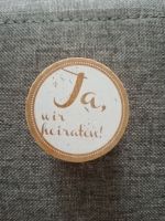 Hochzeit-Stempel von myWoodies Ja,wir heiraten! 3cm Hessen - Niederaula Vorschau