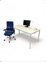 Büroset Steelcase Please V2 blau+VS Schreibtisch 160/180cm x 80cm Nürnberg (Mittelfr) - Südstadt Vorschau