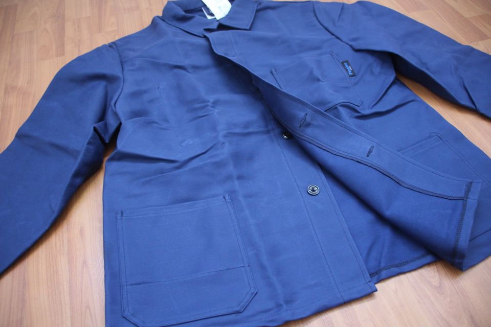 Neue Arbeitskleidung Arbeitsjacke Jacke Pionier blau größe 54 L in Mörfelden-Walldorf