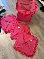 4 Stck.IKEA KARISMATISK Korb Regal Aufbewahrung pink rosa Rüschen Hannover - Südstadt-Bult Vorschau