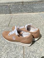 Ledersneaker Gr 37 beige federleicht Thüringen - Arnstadt Vorschau