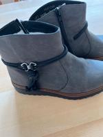 Stiefeletten Damen Rieker, Größe 37, gefüttert, grau Niedersachsen - Helmstedt Vorschau