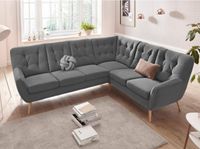 Sofa ecksofa Scandi anthrazit 258cm Neu & modern Luxus-Microfaser Hamburg-Mitte - Hamburg Altstadt Vorschau