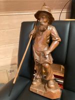 Echt Holz geschnitzte Figur: Bauer mit Sense Bayern - Regensburg Vorschau