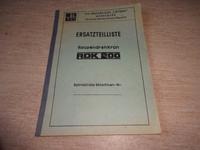 Ersatzteilliste RDK 200 Raupendrehkran Raupenkran DDR Oldtimer Friedrichshain-Kreuzberg - Friedrichshain Vorschau