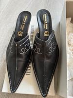 Sabot Damen Schuhe Größe 39 Schwarz Niedersachsen - Staufenberg Vorschau