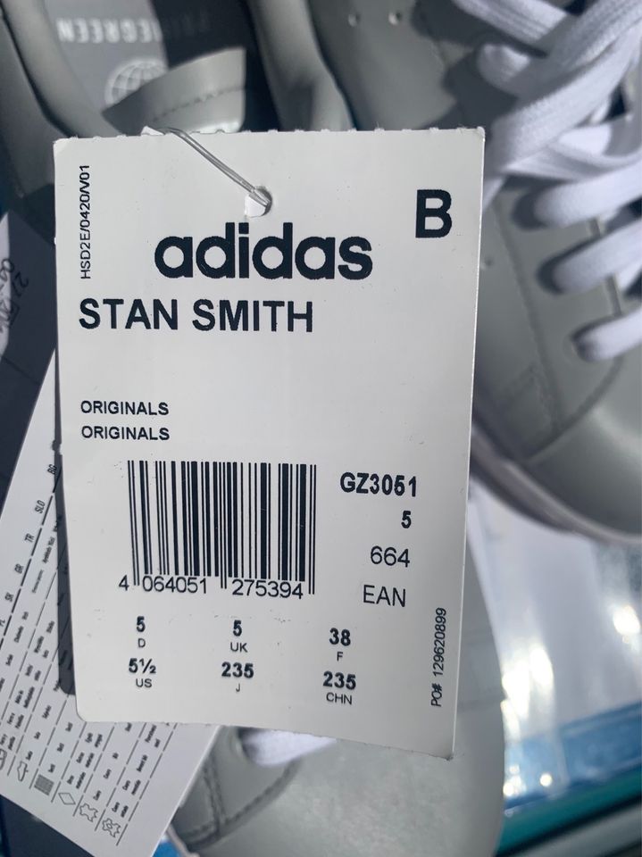 NEU"ADIDAS Stan Smith", Hellgrau+Weiß, Gr.38 in Bonn