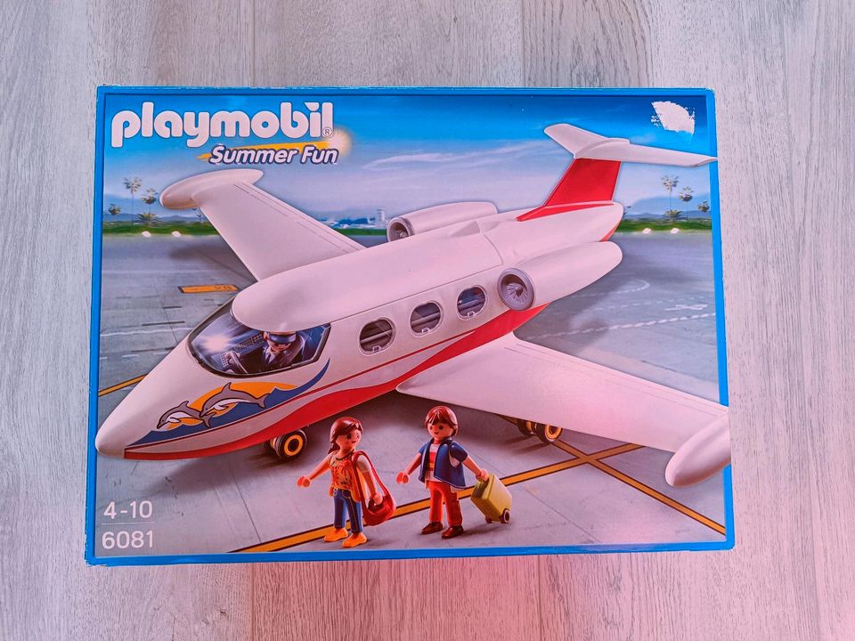 Playmobil Summer Fun  6081 Ferienflieger Flugzeug komplett in Bingen