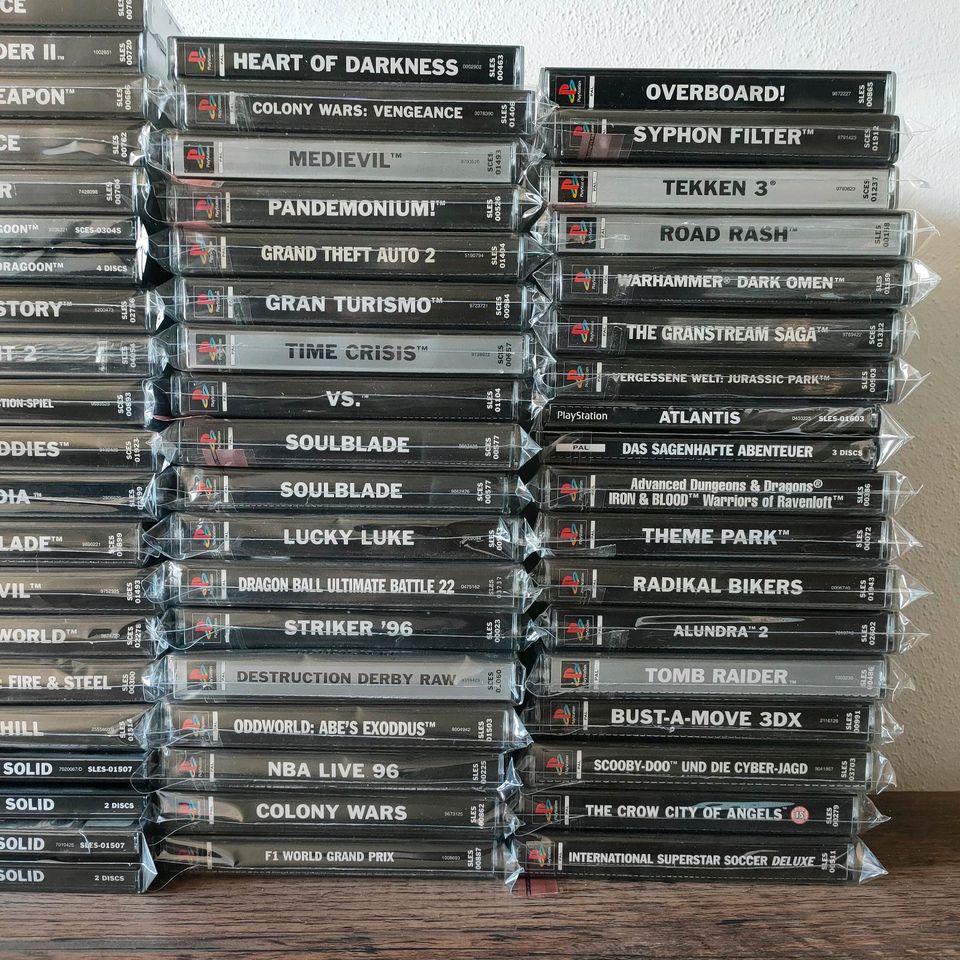 Riesen Auswahl an Playstation 1 PS1 Spielen - Sammlerzustände in Gaggenau