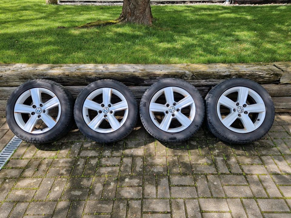 VW Dover Felgen in 16" mit Pirelli P7 Sommerreifen in Dummerstorf