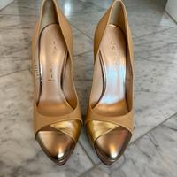 Casadei sexy High Heels hellbraun und Spitze in Gold/Kupfer in Gr Brandenburg - Falkensee Vorschau