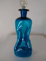Holmegaard Dänemark "Kluk Kluk" Dekanter Karaffe Blue Glass Nordrhein-Westfalen - Ratingen Vorschau