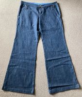 Damen Jeans, weiteres Bein, Bootcut, dunkelblau, Gr. 42 Bayern - Unterhaching Vorschau