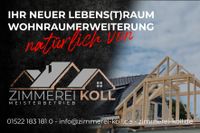 Wohnraumerweiterung - Anbau - Gauben - Zimmerei Koll Niedersachsen - Hemmoor Vorschau