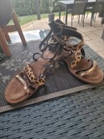 Sandalen aus Leder - Otto Kern - Leopard Gr. 40 neuwertig Baden-Württemberg - Esslingen Vorschau