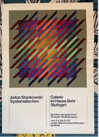 Anton Stankowski Galerie Behr Poster Siebdruck 70er Baden-Württemberg - Backnang Vorschau