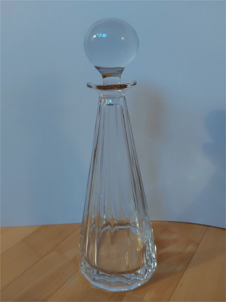 Karaffe Kristall-/ Bleikristallkaraffen inkl. Gläsern (Glashütte) in Eslohe