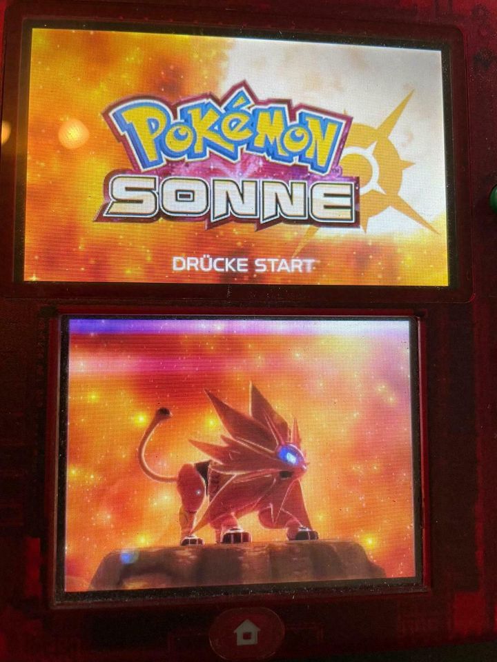 Nintendo 3DS, Pokemon Sonne in Kamp-Lintfort