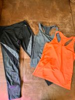 Sport Paket Bundle 3/4 Leggings Tights + 2 Sport Tops Tanktops Leipzig - Connewitz Vorschau