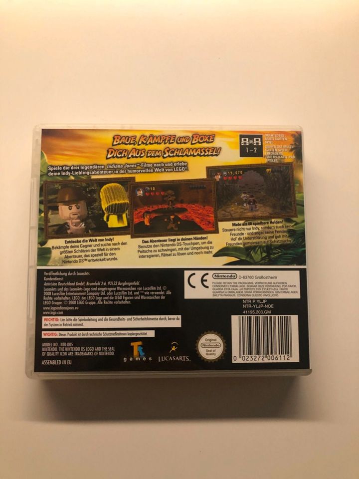 Nintendo DS Spiel Lego Indiana Jones & legendären Abenteuer in Rüsselsheim