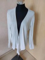 CANDA C&A offener Cardigan ☆ Gr. L ☆ weiß ☆ offwhite7 Hessen - Hünfelden Vorschau