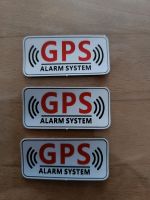 3 Sticker  GPS  Alarm  Aufkleber inkl. Versand Bayern - Wemding Vorschau