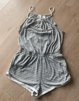 Jumpsuit H&M Sommer kurz grau weiß  Gr. S Hessen - Seligenstadt Vorschau